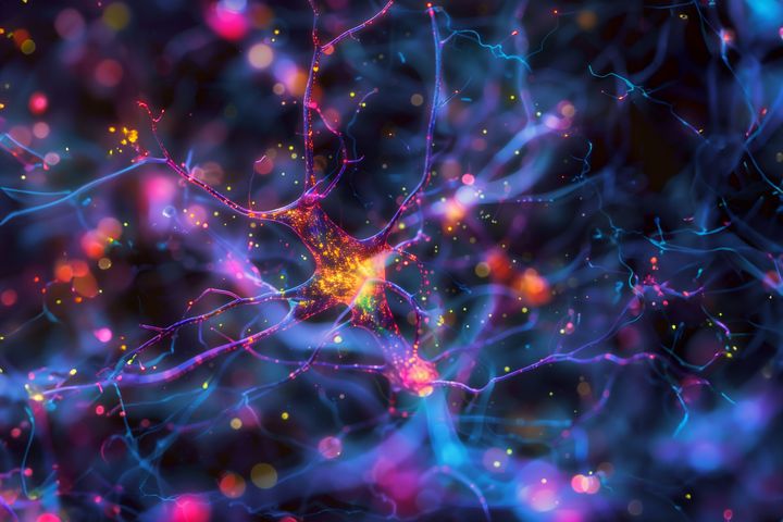 A picture of a neuron